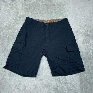 Wearfirst Explorer Cargo Shorts Mens Size 34 Outdoor Stretch Black a1098